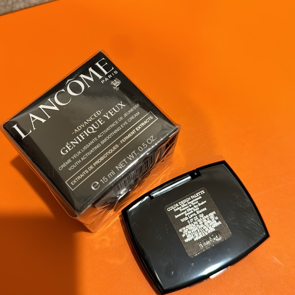 Lancôme Eye cream and Eyeshadow